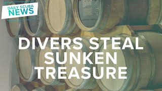 Divers Stealing Sunken Treasure | Daily Scuba News (W/ Mark)