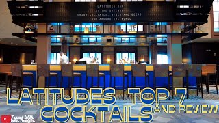 Carnival Celebration Latitudes - Top 7 Cocktails and Bar Review