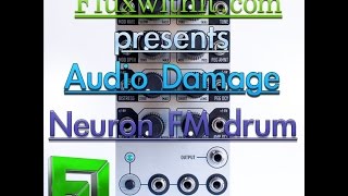 Audio Damage Neuron Eurorack FM Drum module w/ free sample pack