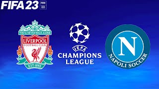 FIFA 23 | Liverpool vs Napoli - Champions League UCL - PS5 Full Match & Gameplay