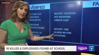 VERIFY: Facts, rumors surrounding Santa Fe shooting as of 4:30 p.m. May 18, 2018