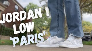 These Used to RESELL FOR $500...Now They're UNDER $100!| Air Jordan 1 Low 'Paris' Review + On Feet