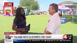 News4 Hometown Tour 2024: Talking with Slocomb's fire chief