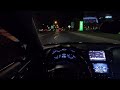 cutting up in infiniti q50’s at 1am pov