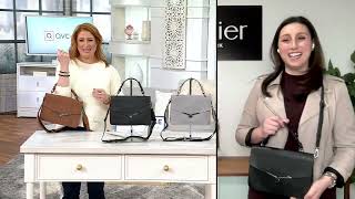 Botkier Valentina Flap Leather Satchel on QVC