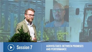 Session 7: Agrivoltaics: Between promises and performance | RTEU24