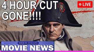 Napoleon 4 Hour Cut CANCELLED 2024 NEWS Mirror Domains Movie News
