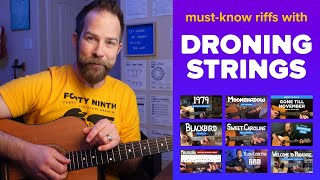 13 Must-Know Riffs with Droning Strings