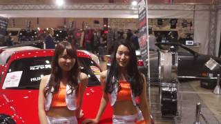 福岡カスタムカーショーｉｎ北九州２０１７　タイヤ買取ナンバーワン　なるみと美静季　２０１７・３・２５