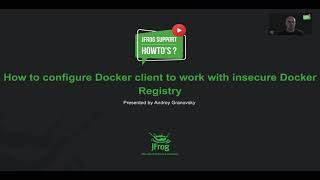 How to configure docker client to work with insecure docker registry