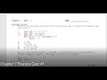 JAVA - Lesson #83 - Arrays Chapter 7 Practice Quiz #1