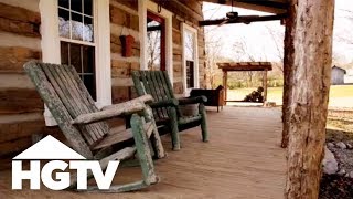 Before and After: A Log Cabin Renovation in Tennessee | HGTV