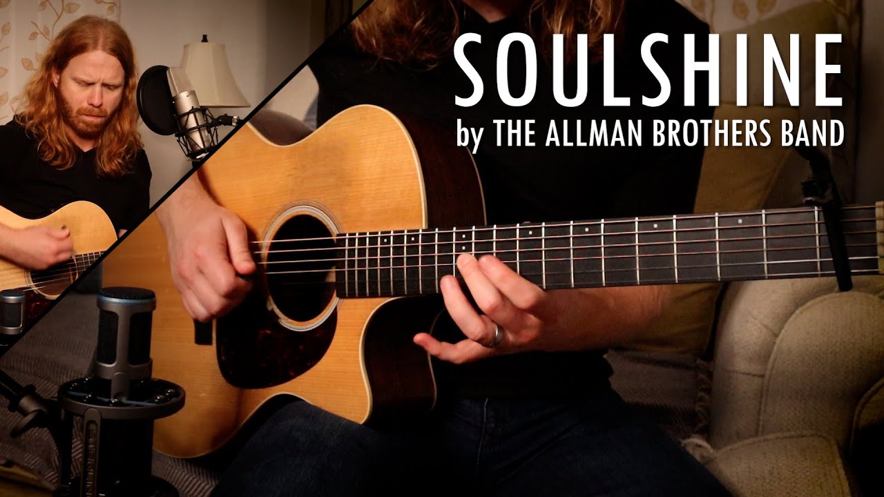 Soulshine By The Allman Brothers Band Adam Pearce Acoustic Cover