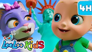 Pussycat: Sing and Play Along with 4 Hours of LooLoo Kids Songs!