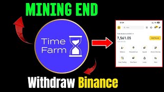 Time Farm Airdrop TGE \u0026 Listing Confirmed | Withdraw Process | Time Farm Airdrop | Claim Now ||