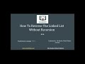 How to Reverse the Singly Linked List Without Recursive