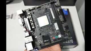 BIOSTAR X370GTN RACING AM4 ITX MOTHERBOARD FOR UPCOMING RYZEN 3 APU BUILD