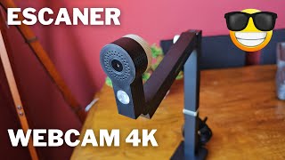 ESCANER y WEBCAM 4K: Czur Fancy S Pro