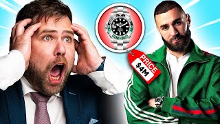 Watch Expert Reacts to KARIM BENZEMA's $4,000,000 Watch Collection