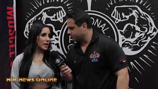 IFBB Bikini Pro  Narmin Assria Interviewed By Terrick El Guindy