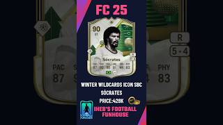 Cheapest Way to Complete Winter Wildcards Icon Sócrates SBC in FC 25! 💸⚡