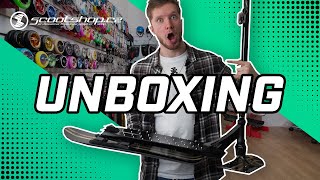 UNBOXING: Koloběžka na sníh?? Koukněme se spolu na Eretic snowscoot slope.