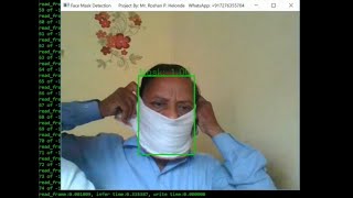 Face Mask Detection Using Camera | With Project Code