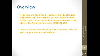 Funeral Law - Gilligan Text - Chapter 13 - OSHA