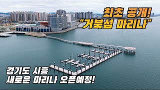 최초 공개 6월 오픈예정인 거북섬마리나에 갔습니다. 서울에서 1시간 거리 경기도 시흥에 위치하고 있습니다.