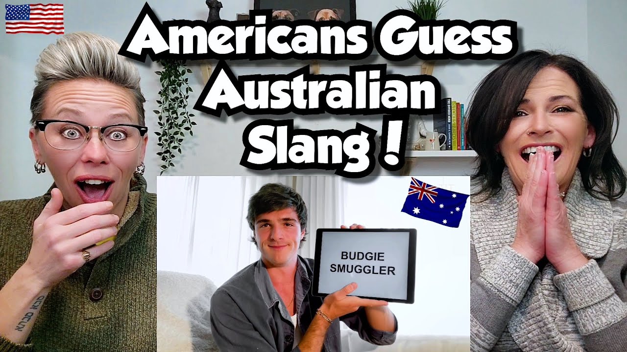 American Couple Reacts: Australian Slang! Guessing & Learning With ...