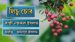 লিচু চোর | কাজী নজরুল ইসলাম | আনিসুল ইসলাম