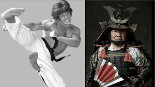How are the Samurai and Karate connected?