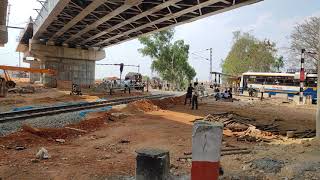 DHARMAVARAM NARSAPUR EXPRESS CROSSING NEAR MUDIGUBBA