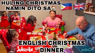 VLOGMAS:MASAYANG CHRISTMAS DINNER!ENGLISH TRADITION