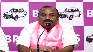 LIVE : BRS Leaders press meet at Telangana Bhavan