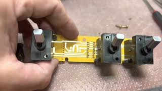 Inside the Revox B710 Switch Board: Gold-Plated Traces and Hefty Switches