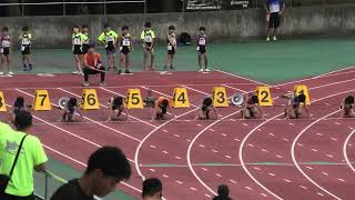 第９回足立秋季陸上・第３０回足立ジュニア陸上　男子小学５・６年 １００ｍ　弘龍