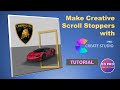 Make Creative Scroll Stoppers with CreateStudio Pro - Free Tutorial