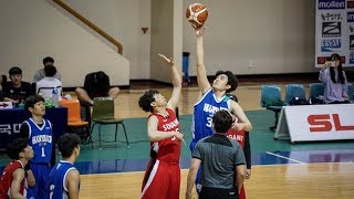 HL 제29회 단국대학교 범정배 전국 대학 농구대회 12강 5경기 한양대 15ERS vs 서강대 농구반