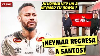 Neymar se va de FIESTA a BRASIL, en SANTOS le permitirán TODO, debió irse a la MLS | Es Así y Punto