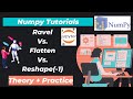 19. Ravel Vs. Flatten Vs. Reshape(-1) in Numpy