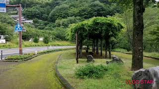 布施ヶ坂の風景。