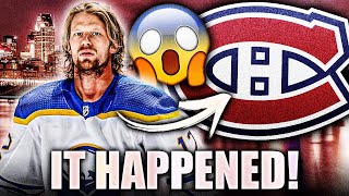 HABS TRADE W/ BUFFALO SABRES: ERIC STAAL TO MONTREAL CANADIENS (NHL TRADE NEWS & RUMOURS TODAY 2021)