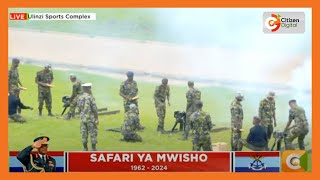 KDF honours General Francis Ogolla with 19-gun salute