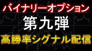 バイナリーオプション | シグナルツール 配信 【第9弾】