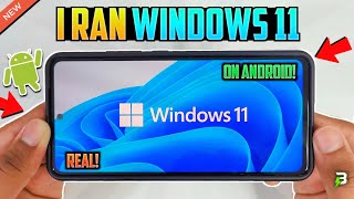 I Ran Windows 11 On Android Using Limbo Emulator (Open-Source)
