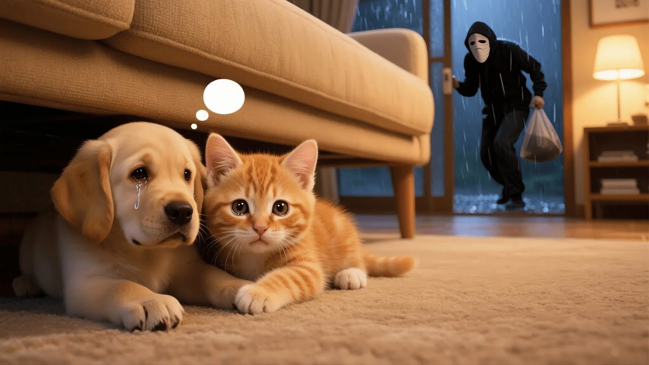 A Stranger Sneaks In While Mama Cat Is Away But Ginger S Best Friend