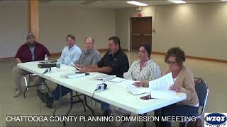 Chattooga County Planning Commission Meeting on WZQZ Radio 9/29/22