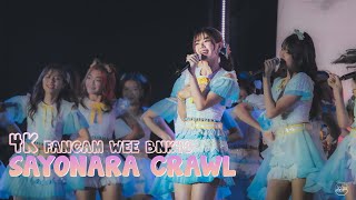 [ 4K ] Wee BNK48 Fancam : Sayonara Crawl @ BNK48 11th Single \