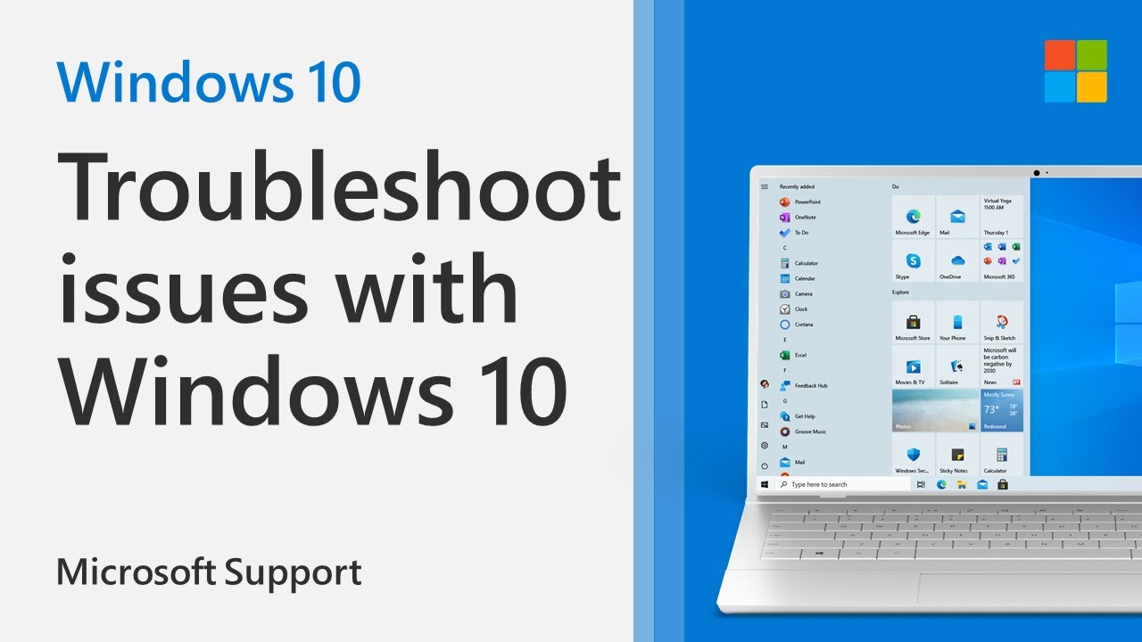 How To Use The Windows Troubleshooter | Microsoft | Windows 10 - YouTube